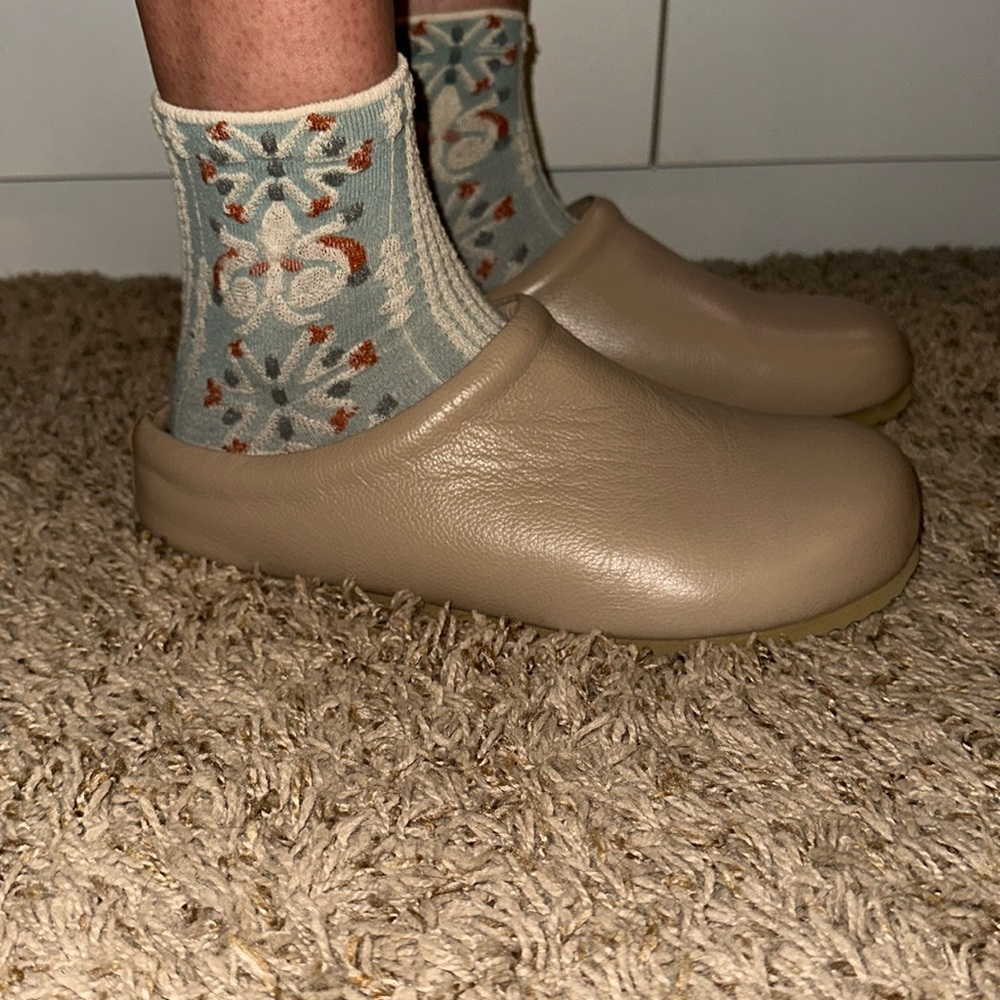 Free People Cambria Leather Clog